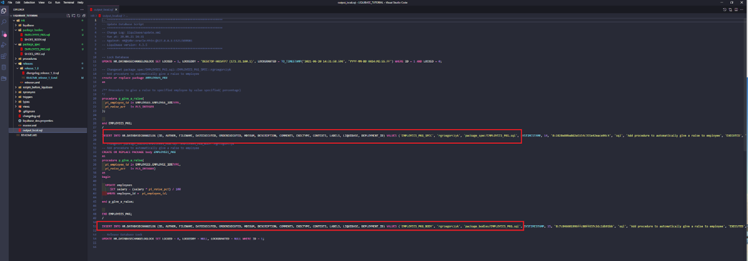 Liquibase for teams GIT collaboration and easy deployment Pretius