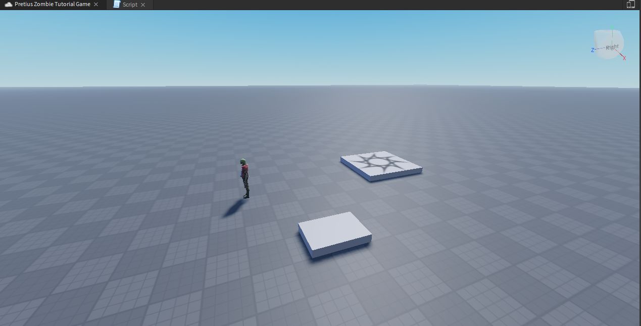 How to make web shooting in roblox studio 