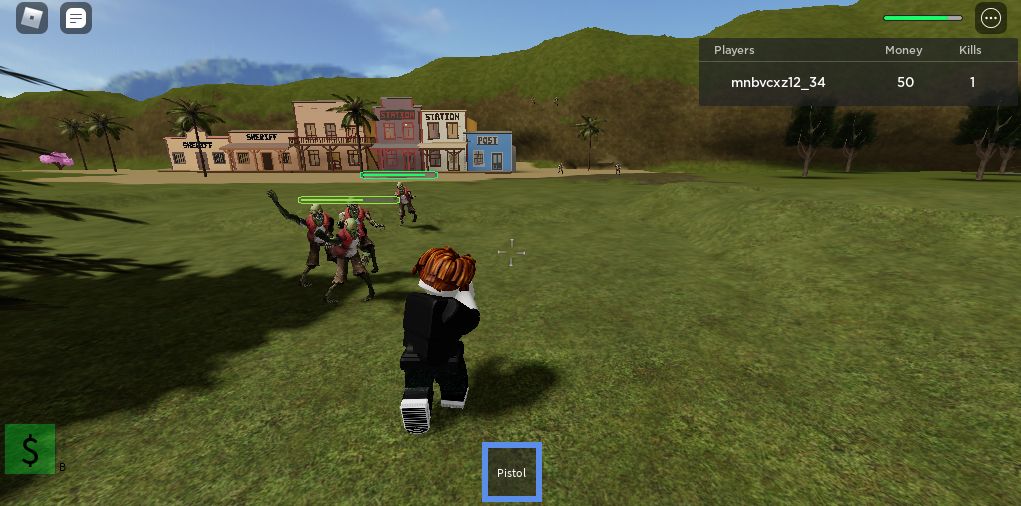 A screen showing how the game looks.