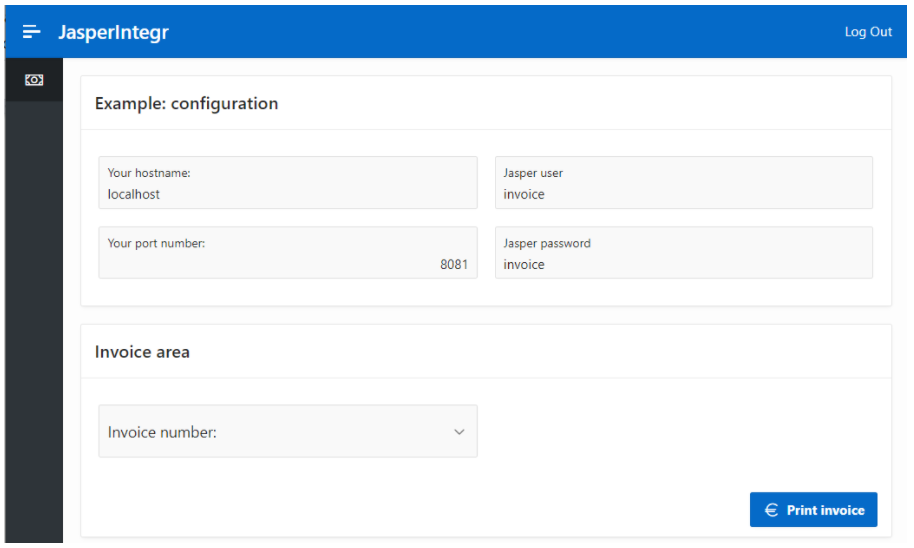 A screen showing configuration of an APEX application.