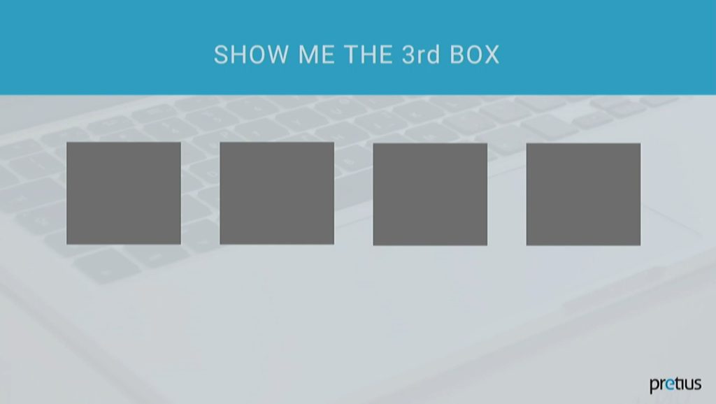 An image showing four boxes.