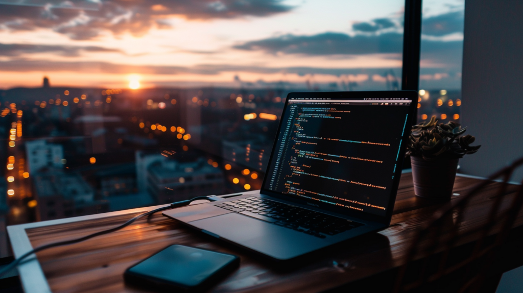 An image showing a laptop.